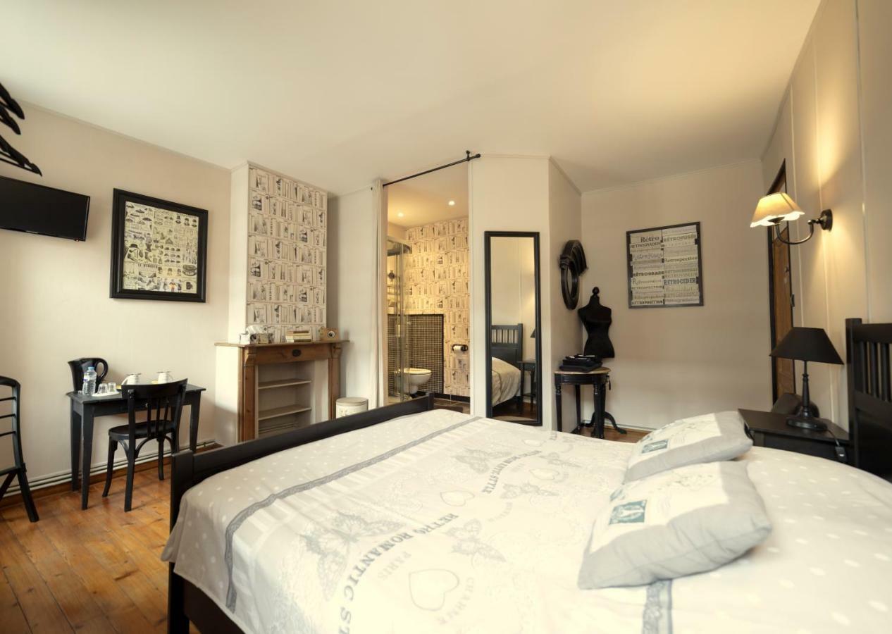 Aux Petits Bonheurs Hotell La Gorgue Eksteriør bilde